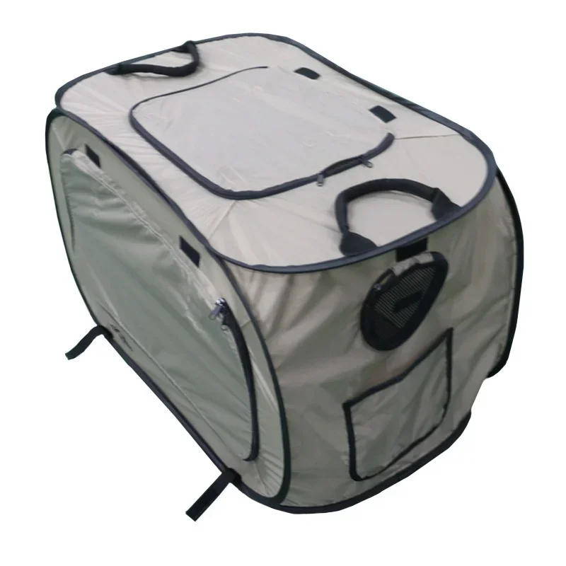 Factory Direct Sale Square Portable Customizable Indoor Outdoor Cat Dog House Pet Tent