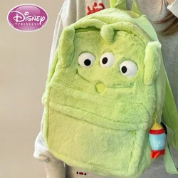 Disney New Strawberry Bear borsa da scuola di grande capacità per studenti universitari di scuola media in peluche giapponese Ins