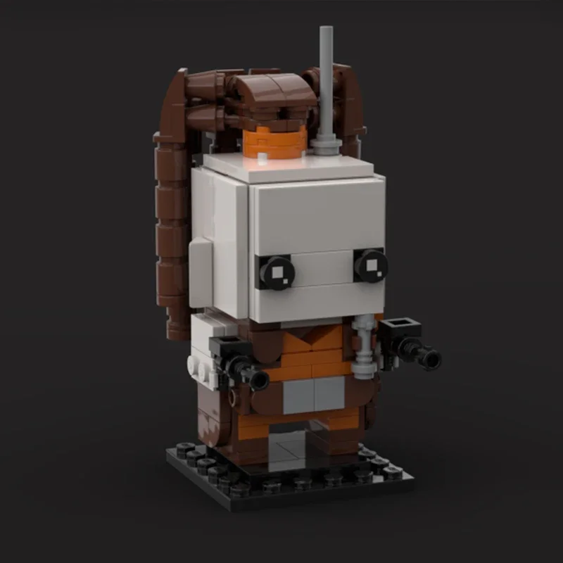 

209pcs MOC Aurra Sing Brickheadz Building Blocks Christmas Gift Family Interactive DIY Craft for Creative Families