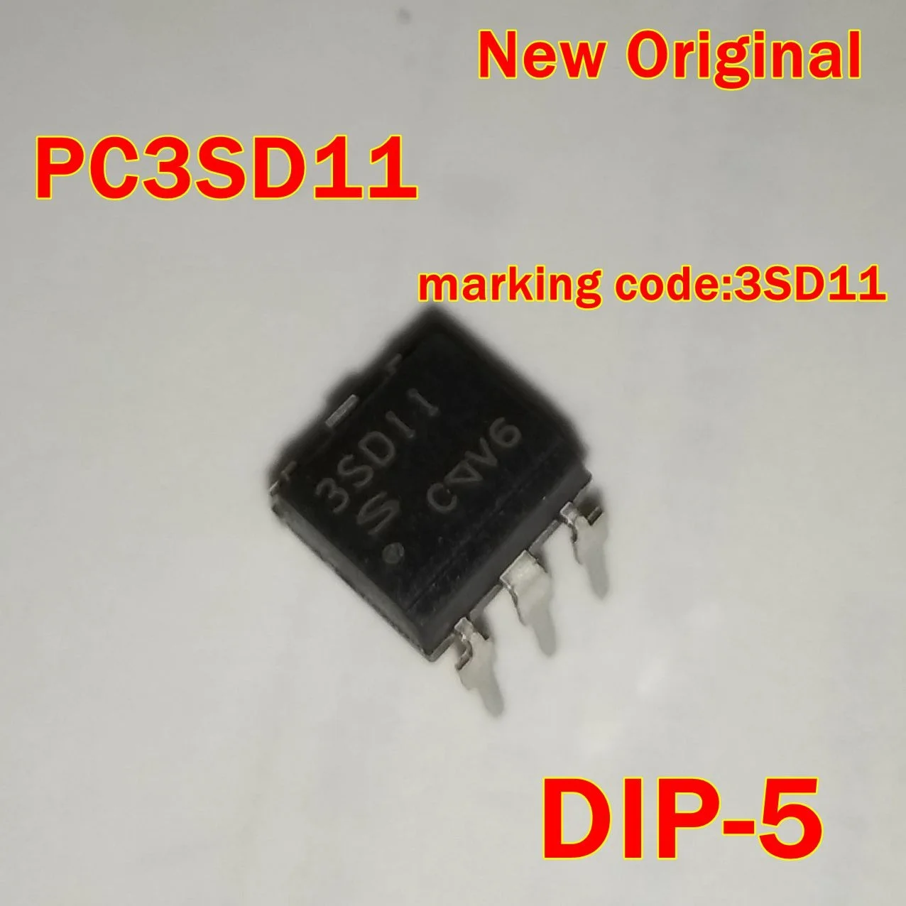1Pcs to 100Pcs Pc3Sd11 Dip-6 New Original Marking Code:3Sd11 Phototriac Coupler for Triggering