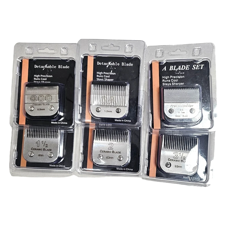 Detachable Replacement Ceramic Blade Compatible with Andis AGC,BDC,BGC,MBG Series,oster Classic 76/Star-Teq/Power-Teq Clippers