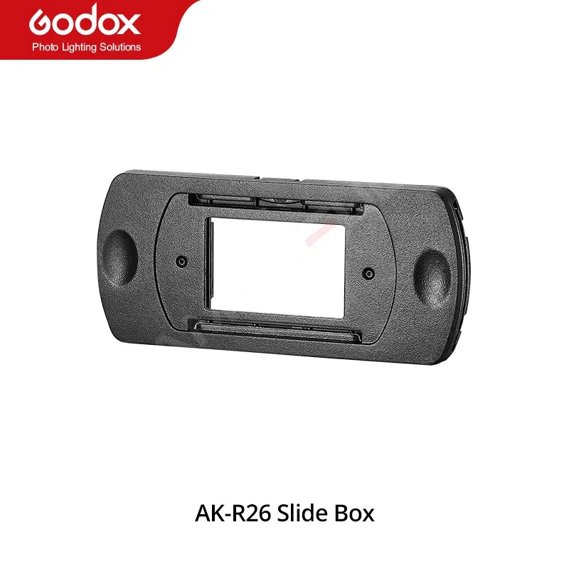 Godox AK-R21 projectielens met ronde kop, Fresnel-kop en schuifset voor Godox AD200Pro, AD100Pro, V1 flitser, LC30, ML30 lamp