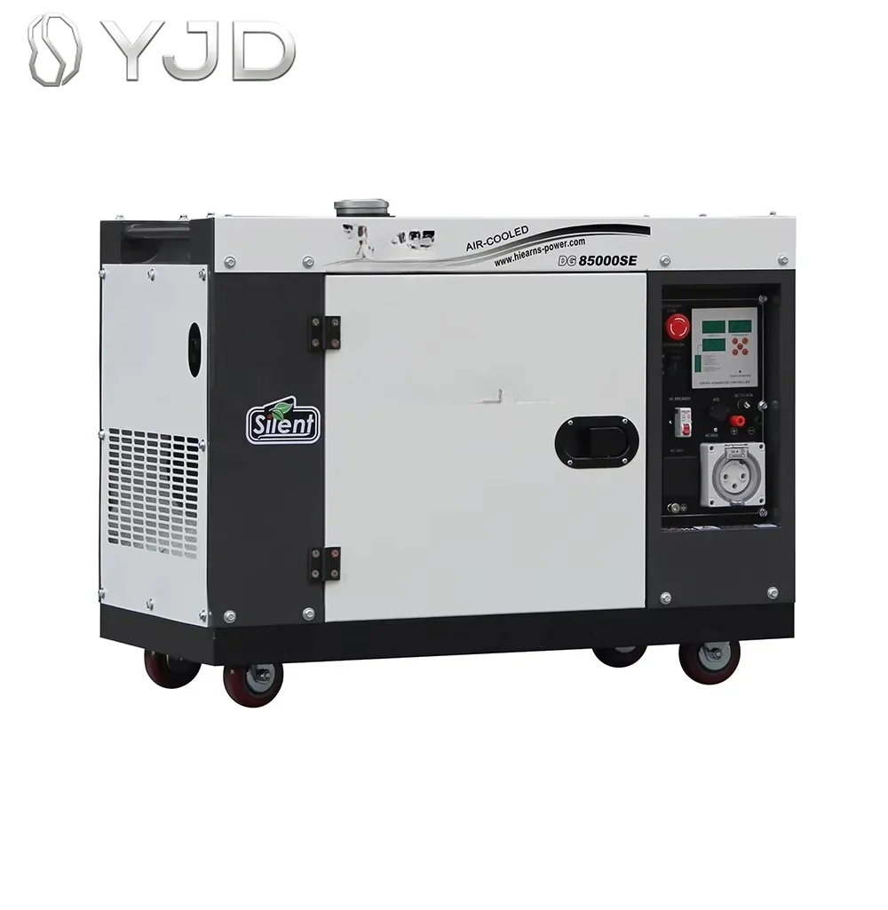 6KW Refrigerator Cabin Type Silent Canopy diesel Generator