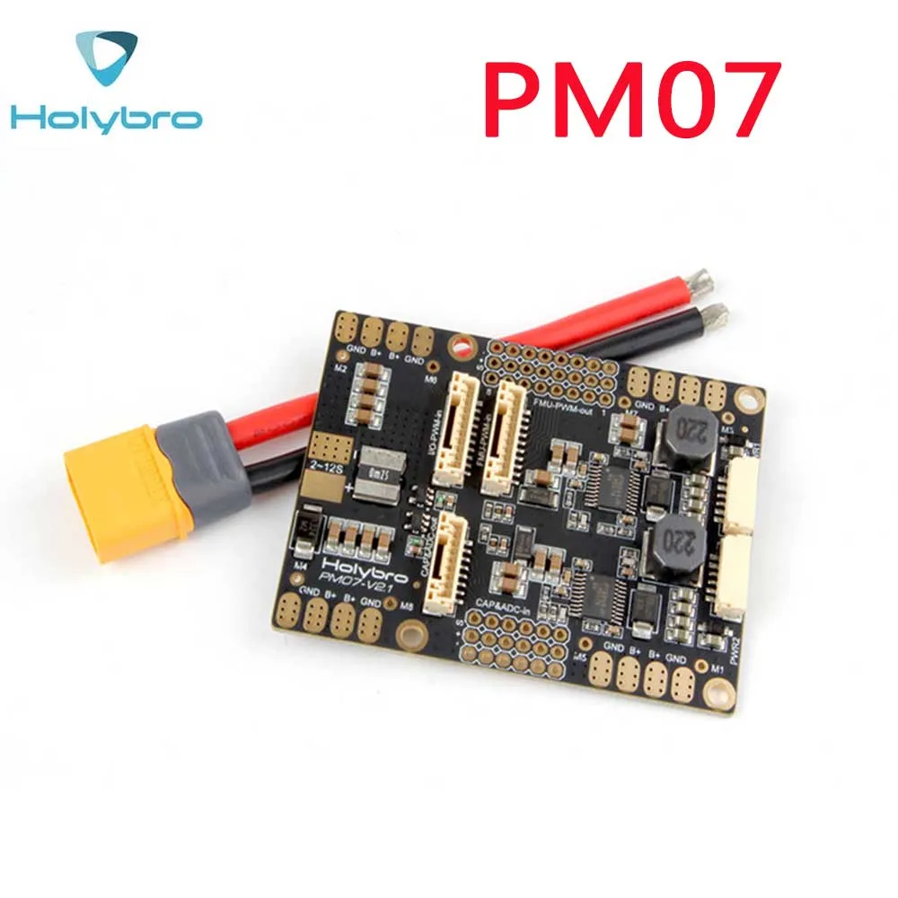 HolyBro PM07 Power Management PM Module w / 5v UBEC output for Pixhawk 4 PX4 Flight Controller