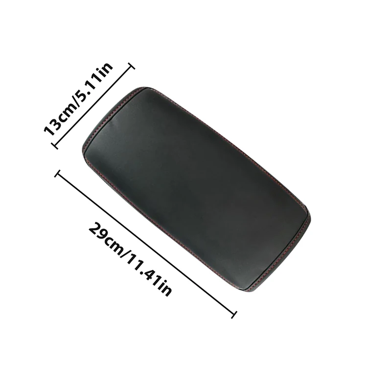 For Hyundai Tucson NX4 2022 2023 2024 2025 2026 Black Leather Center Console Armrest Cover Anti-Scratch Car Interior Accessories view 6