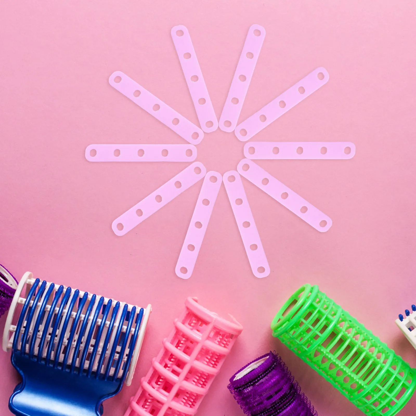 

20 шт. силиконовых повязок для химической завивки с изменением цвета, бесшовный дизайн, для инструментов для завивки волос, удобные сменные повязки для завивочных бигудей