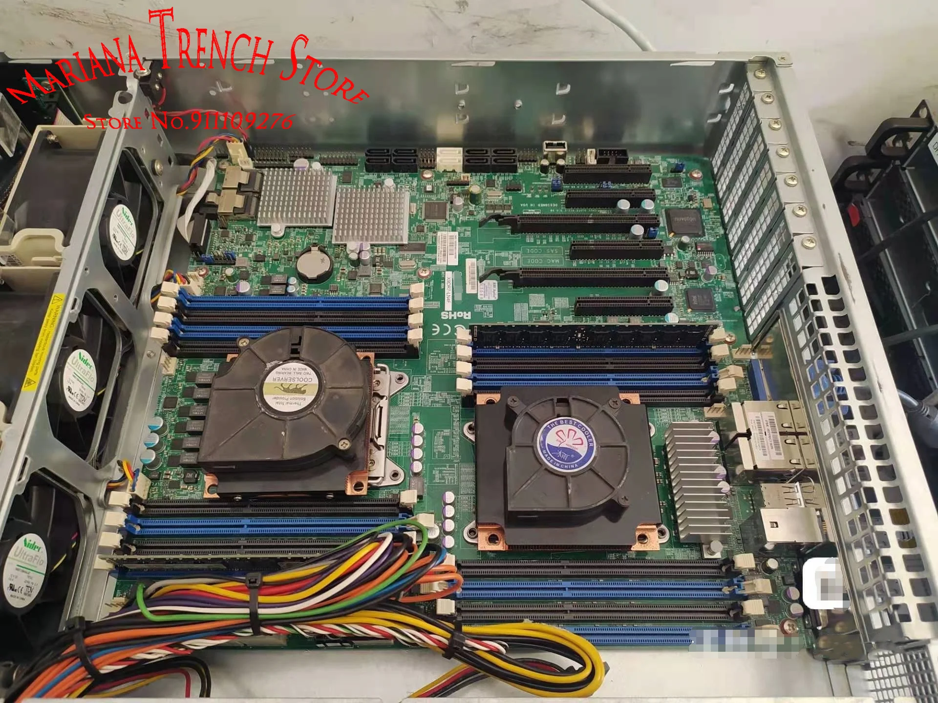 X9DR7-LN4F for Supermicro Motherboard LGA2011 E5-2600 Family ECC DDR3 8x SAS2 (6Gb/s) Ports Via Broadcom 2308