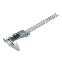 IP54 6Inch Or 150Mm Stainless Steel Digital Vernier Caliper, Electronic Caliper With Reading LCD