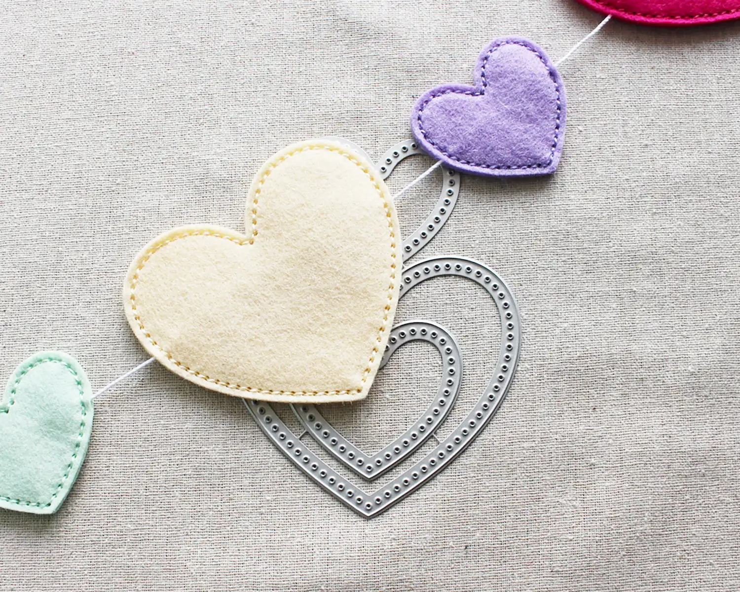 Ice Cream Cone Strawberry Embroidered Heart Shamrock Metal Cutting Dies DIY Card Craft Paper Spring Summer Valentine's Day New