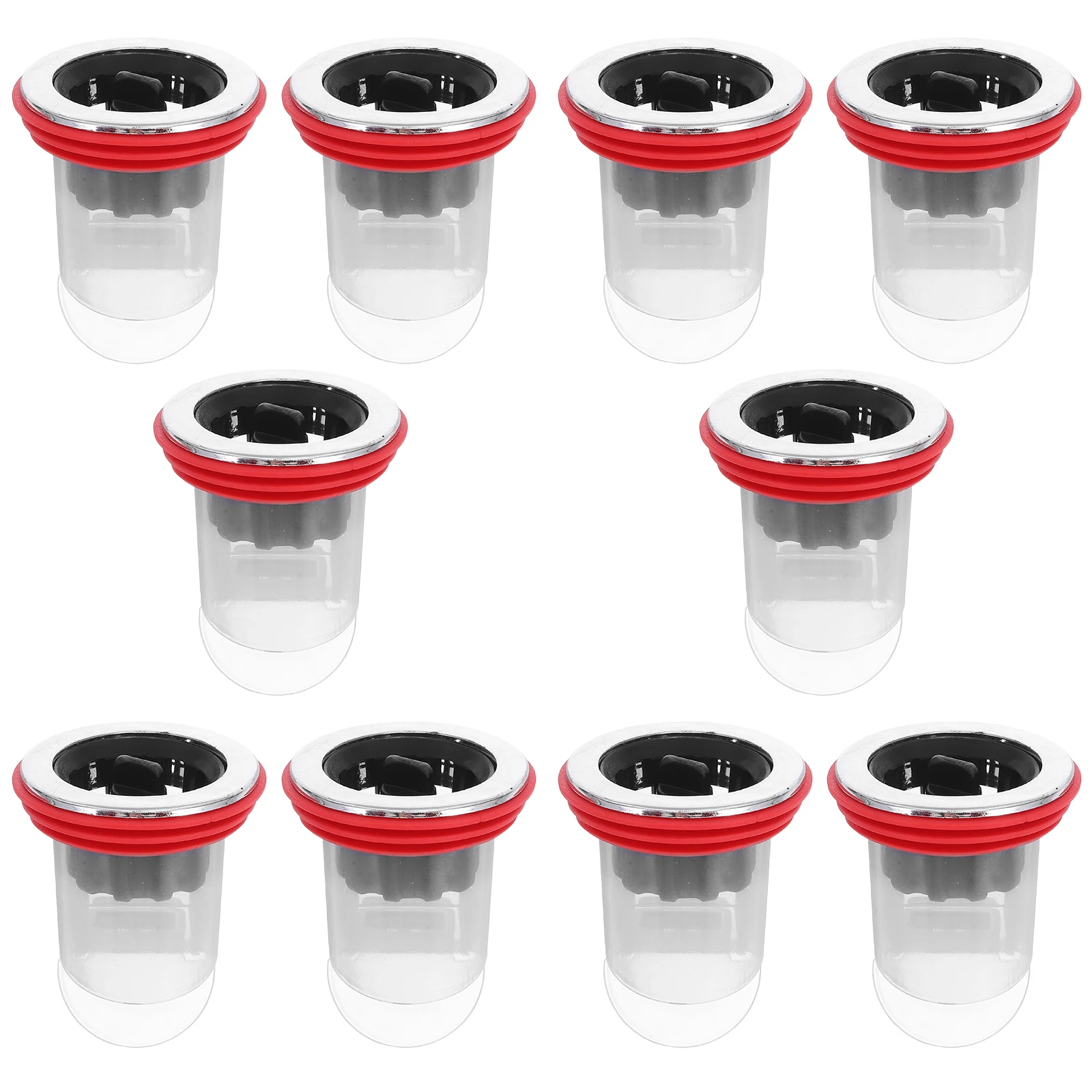

10Pcs Odor-Proof Drain Core Bathroom Floor Anti-Clogging Backflow Stopper Kitchen Toilet Universal Fit Accessories