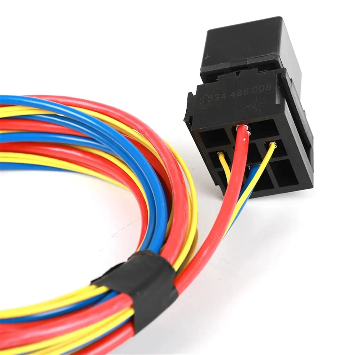 A97F-40205G 4-Pin Pompa Bahan Bakar Listrik Harness & Kit Kabel Relay dengan Instruksi untuk Hi-Amp
