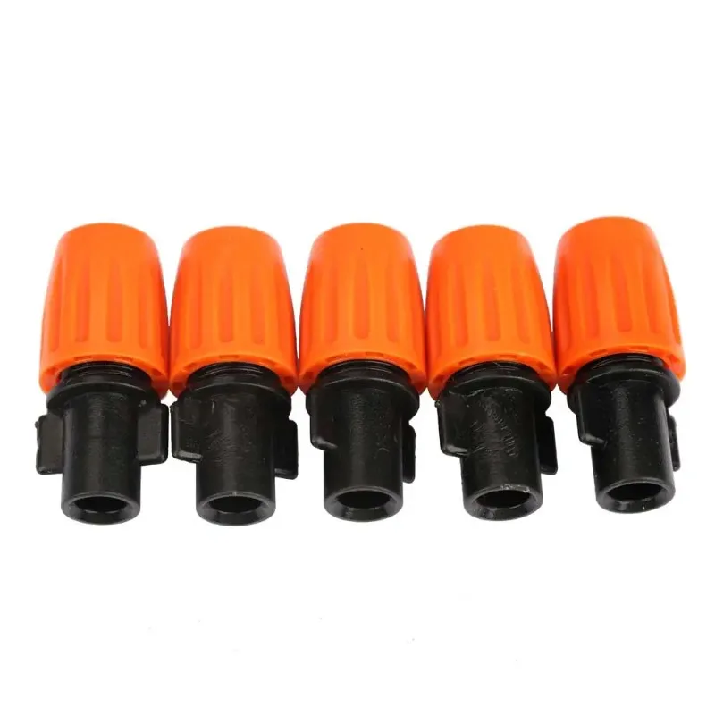 10Pcs/Set Adjustable Single Water Misting Sprinkler Nozzle Micro Irrigation Accesories Set Garden Sprinklers Tool