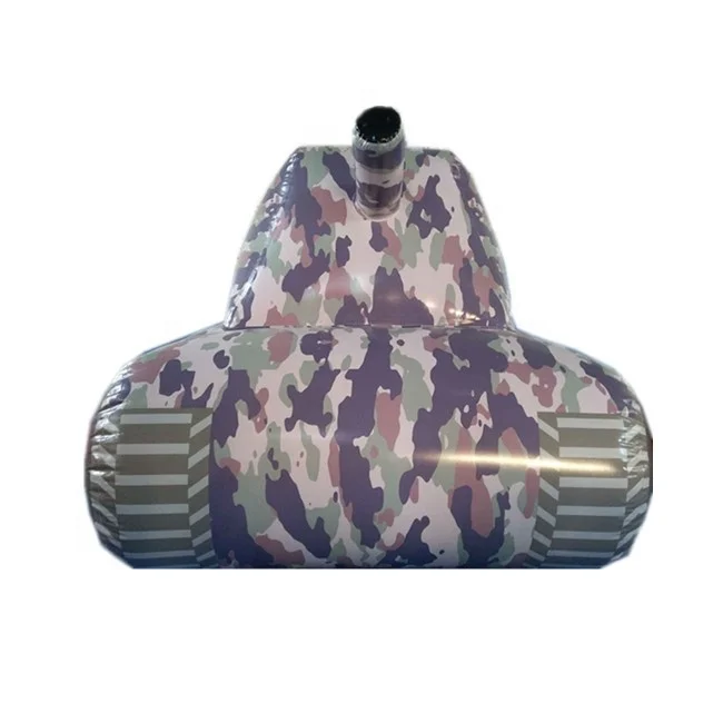 Portable Inflatable tank air Ball Bunkers /Tank Inflatable Paintball Bunker Obstacle for Archery Shooting Game