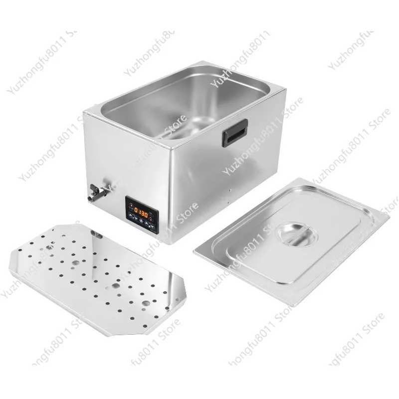 2025 ماكينة طهي بطيئة Sous Vide التجارية مع شاشة عرض رقمية تعمل باللمس طباخ شريحة لحم بطيء محمول صغير للمطعم