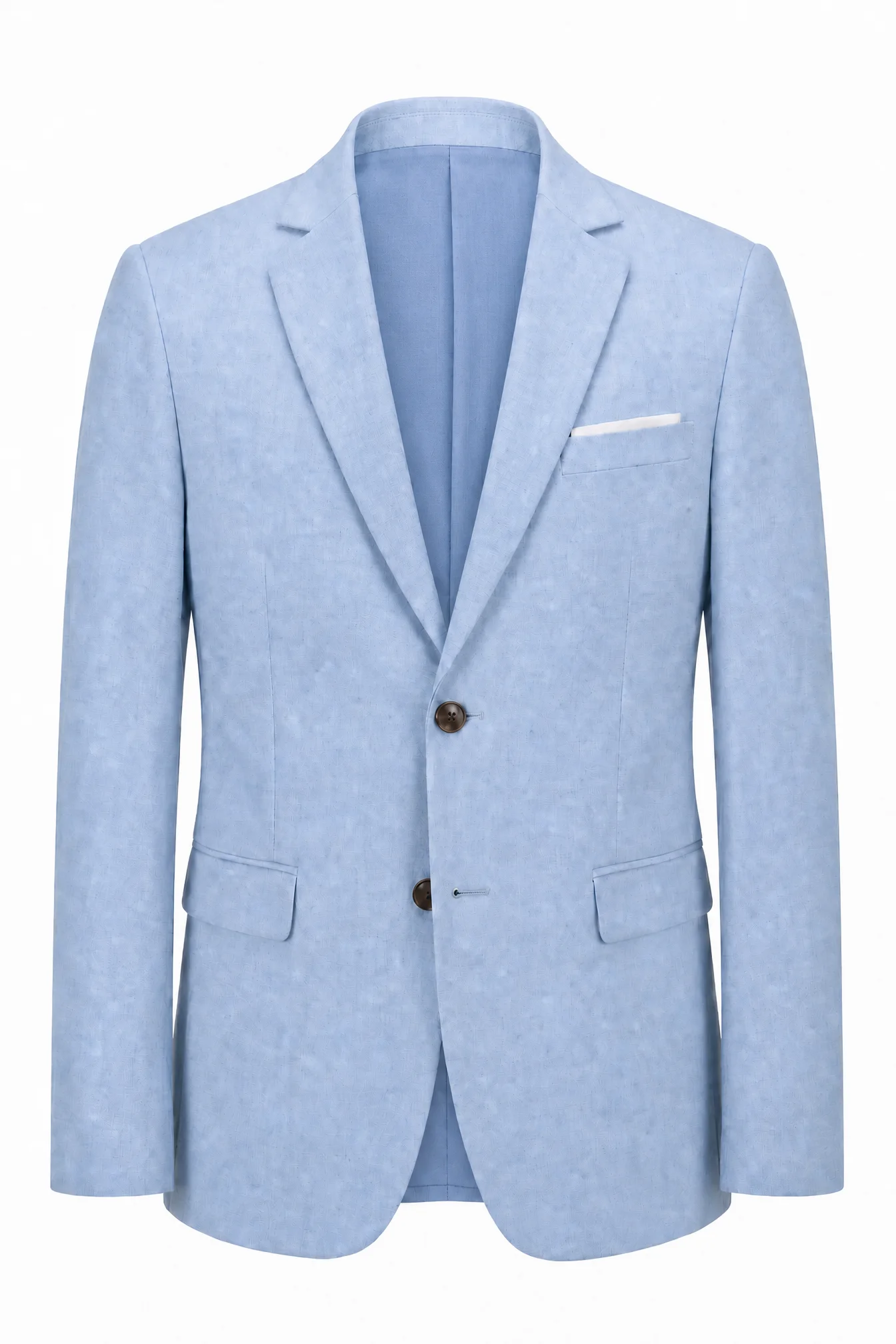 Men's Linen Blend Suits for Business Professionals, Wedding Guests, and Participants in Spring and Summer Outdoor Social Events, in an Italian Light Business Style