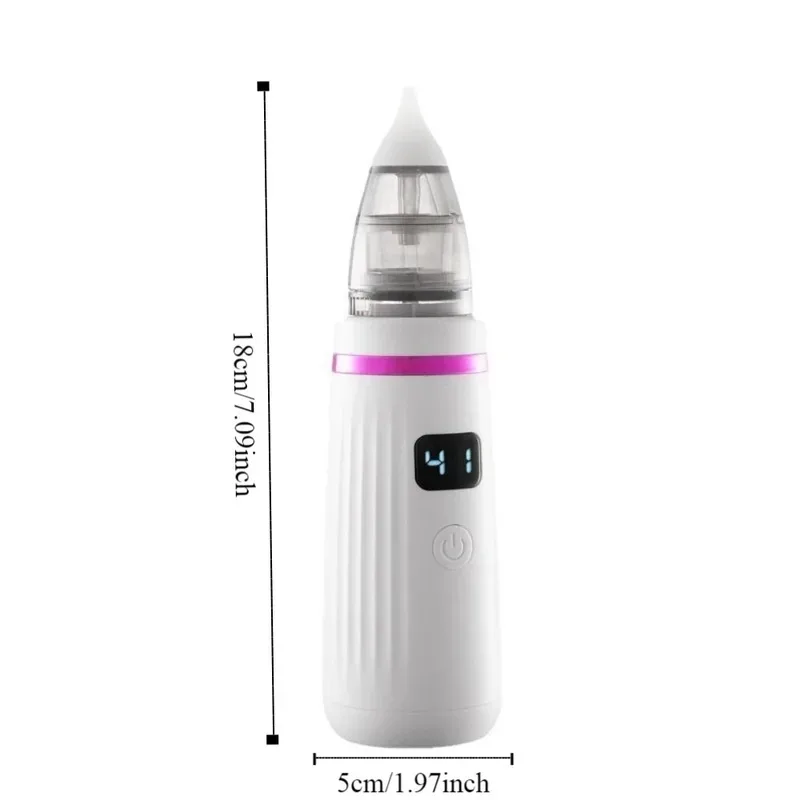 3-in-1 الكهربائية الأنف الشافطة أواني صامتة الصحة الطفل امتصاص المعدات أدوات العناية السلامة عائق الأنف الأنظف