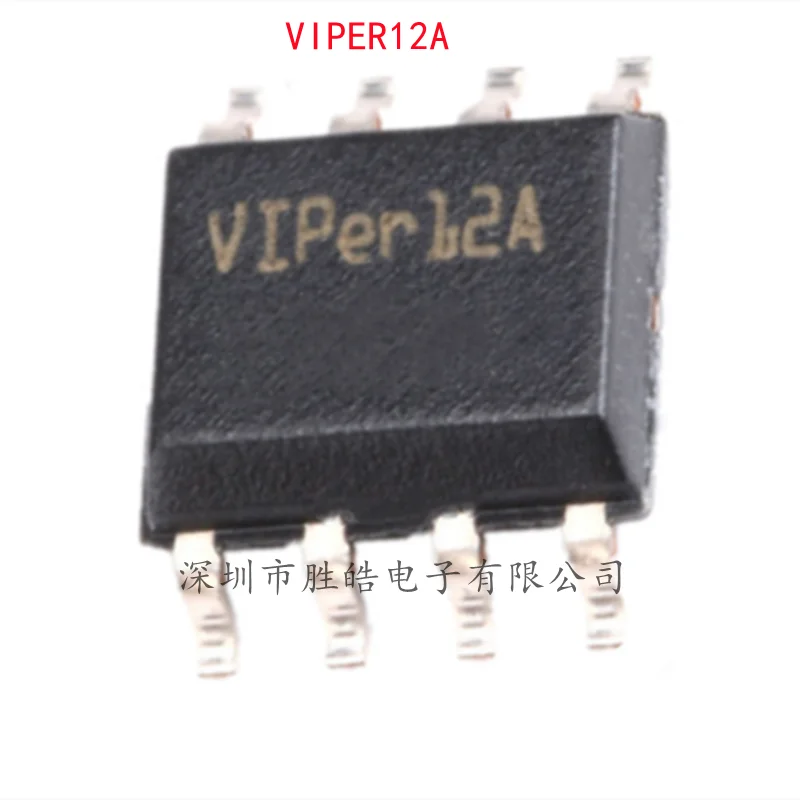 (10PCS)  NEW  VIPER12A  VIPER12AS    VIPER12  Induction Cooker Power Chip  SOP-8  VIPER12   Integrated Circuit