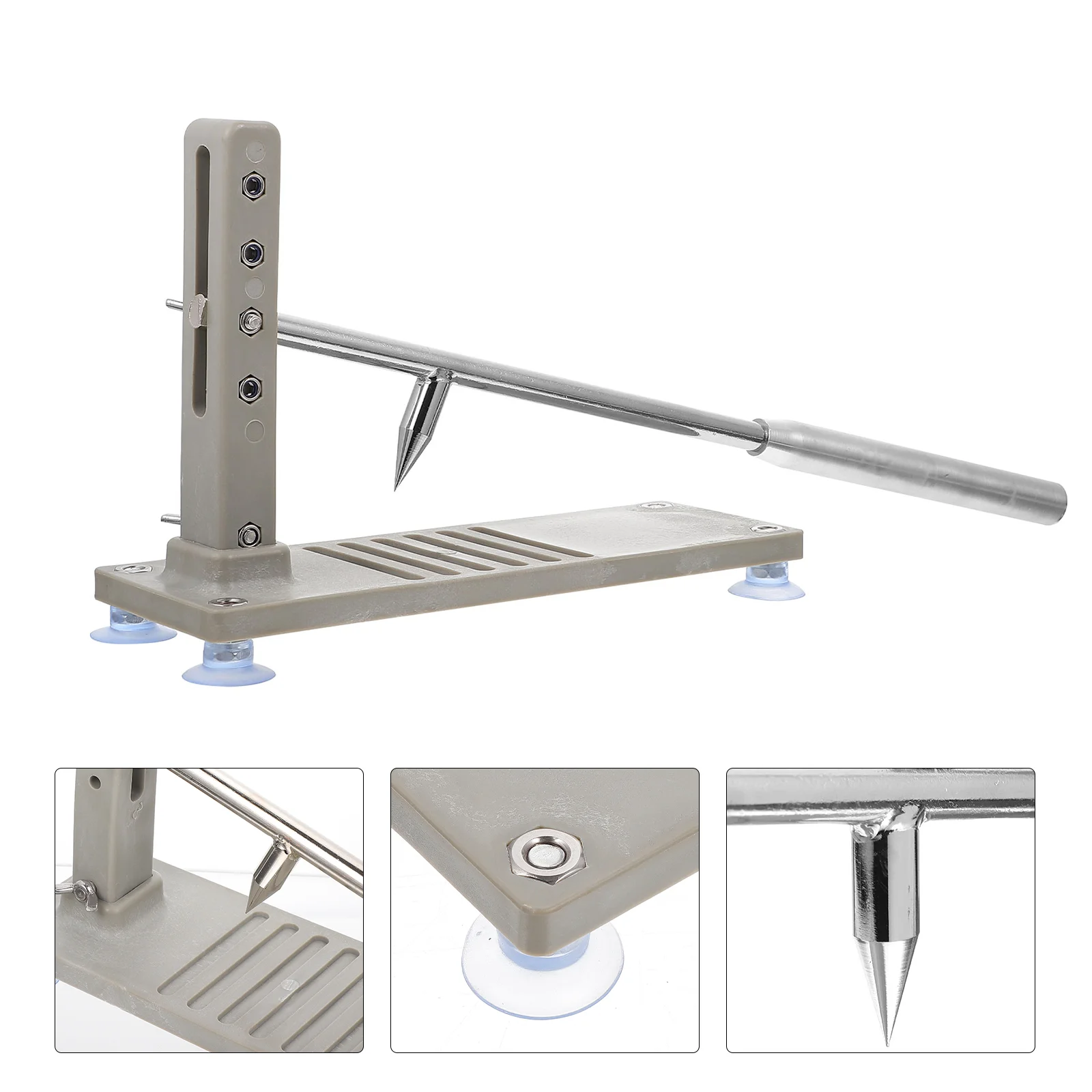 

Oyster Opener Adjustable Shucker Multifunctional Seafood Tool with Gear Adjustment Pry