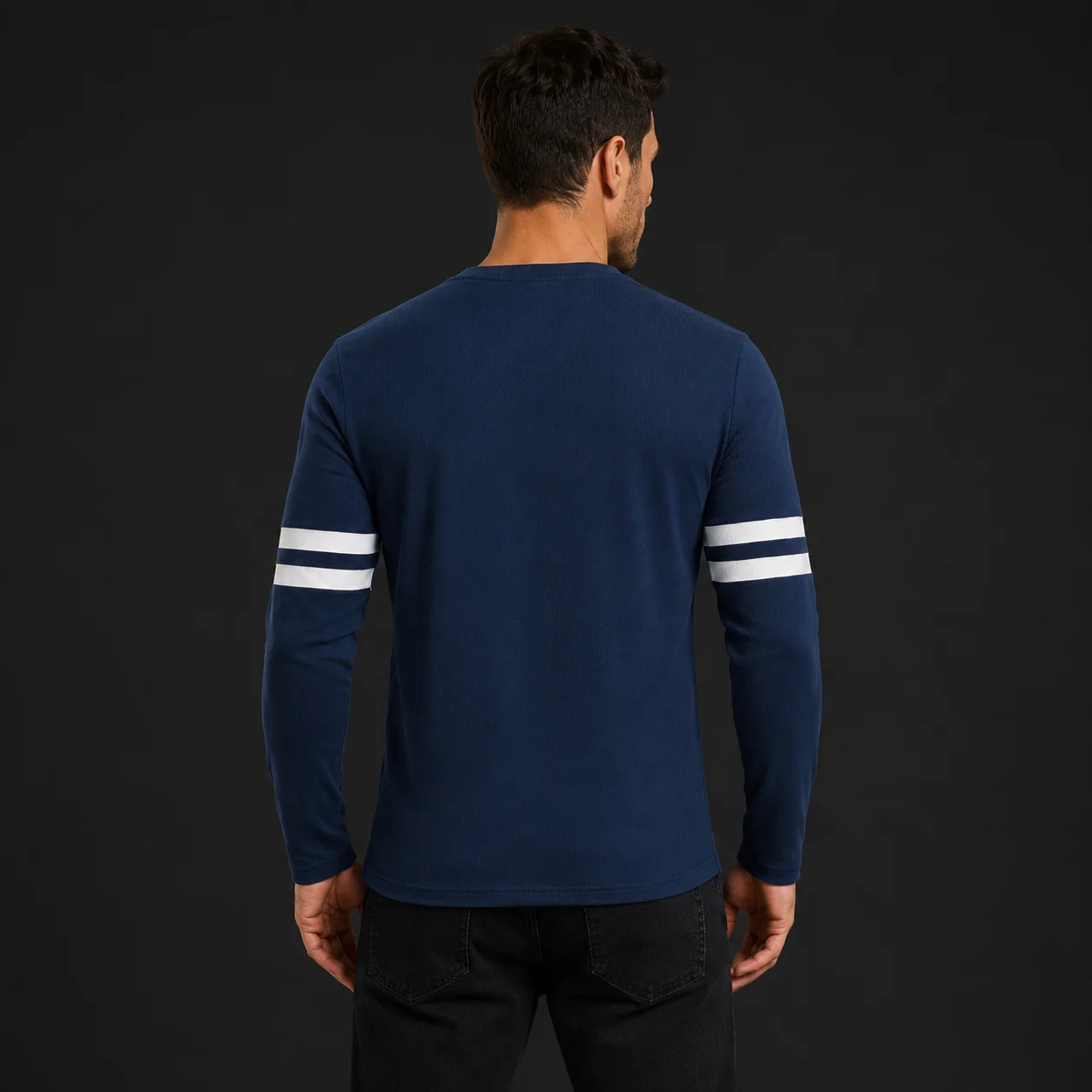 Men's Soft Autumn Long-Sleeve T-Shirt Sweatshirt Street Casual Pullover Comfortable Basic Top Sporty Everyday Versatile Clothing