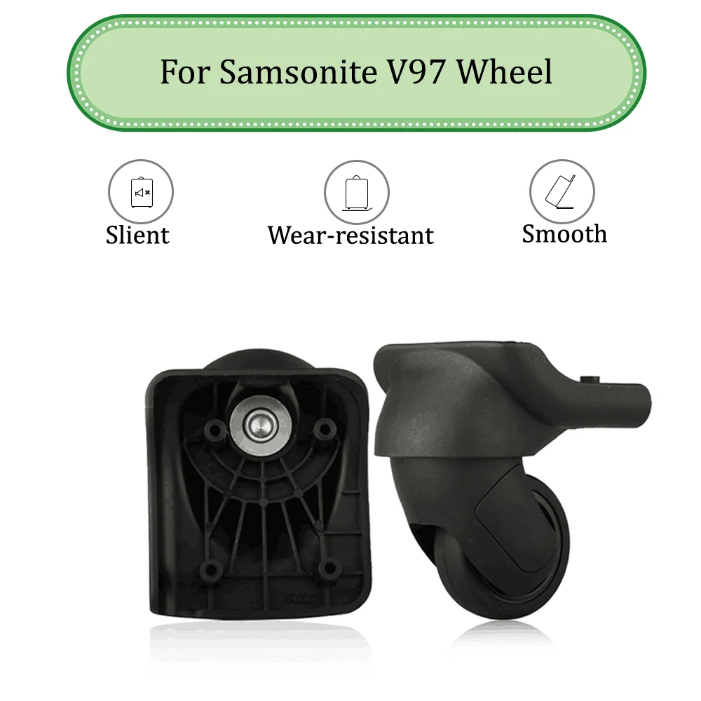 

Suitable For Samsonite V97 Universal Wheel Replacement Suitcase Silent Smooth Shock Absorbing Durable Wheel Accessories Wheels