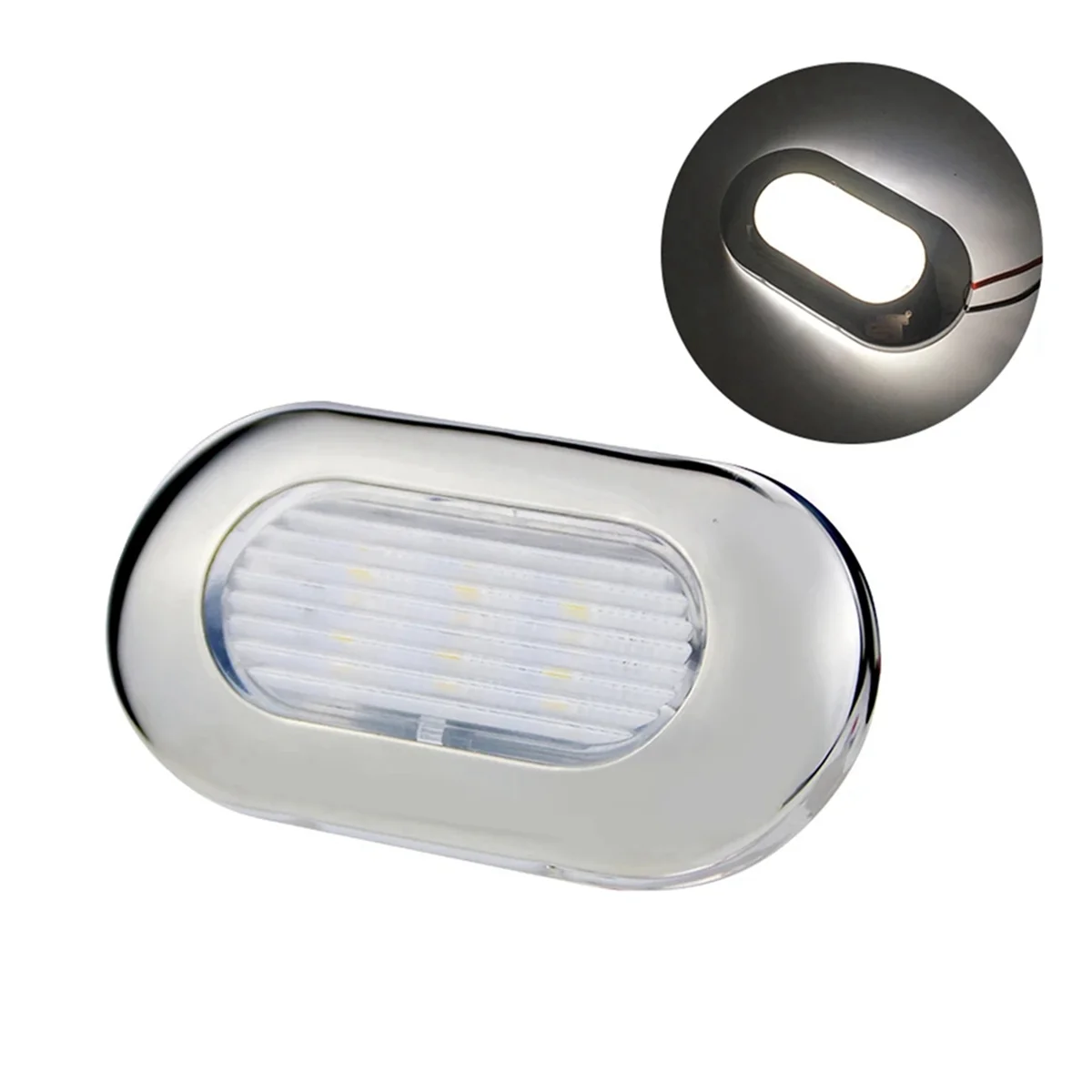 QUAI-IT4PCS LED ضوء لافت للانتباه خطوة أضواء لهجة فائدة الإضاءة شنت لقارب يخت RV قافلة