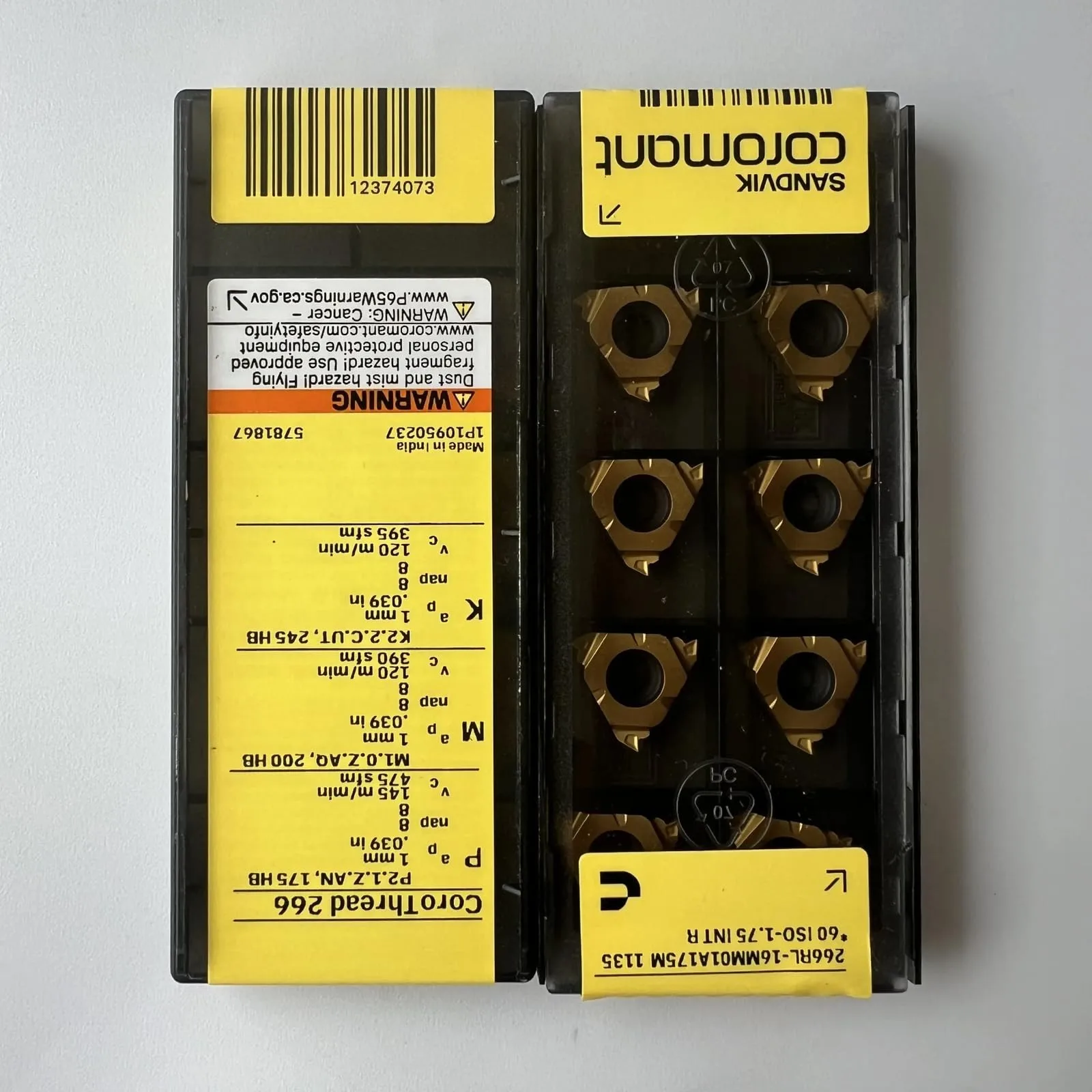 

Оригинальный SANDVIK / 266RL-16MM01A175M 1135 / лезвие с ЧПУ из твердого сплава, 10 шт.