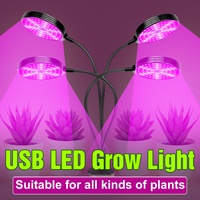 LED Plant Grow Lights Full Spectrum Flower Seedling Vegetable Indoor Hydroponics Cultivation Growth Lamp Dimming Timing Function