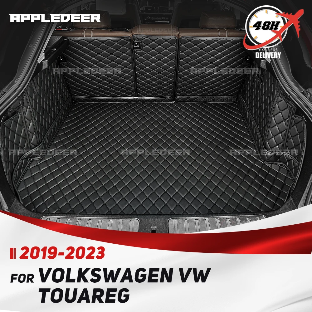

Для Volkswagen VW Touareg 2019 2020 2021 2022 2023, коврик для багажника с полным покрытием, автомобильный багажник, аксессуары для интерьера