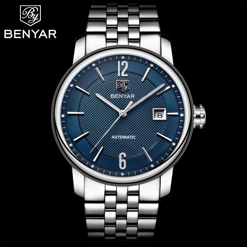 2020 New BENYAR Men's Mechanical Watch Casual Sports Men's Watch Waterproof Classic Luxury Mechanical Watch BY-5144