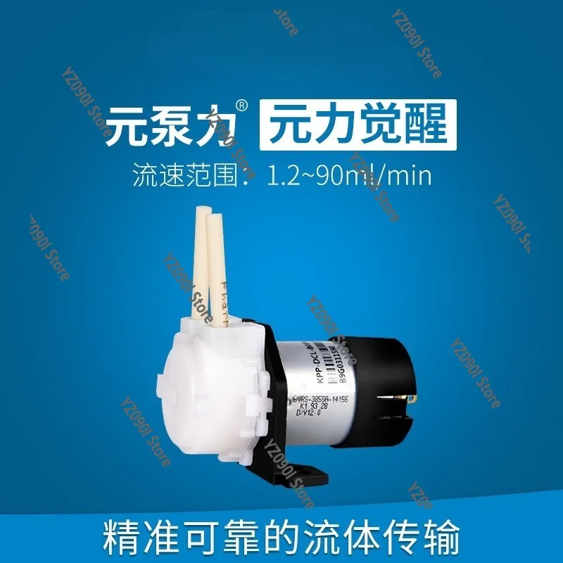 KPP Mini DC Peristaltic Pump DC12V 24V Electric Self Priming Liquid Transfer Pump