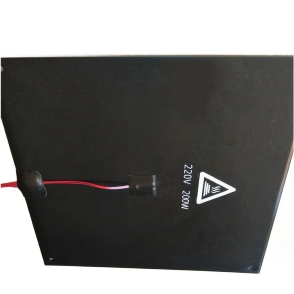 Silicone Heated Bed 200x200mm for Creality Series 3D Printers 24V 220W Aluminum Base 240mm Hole Center Distance