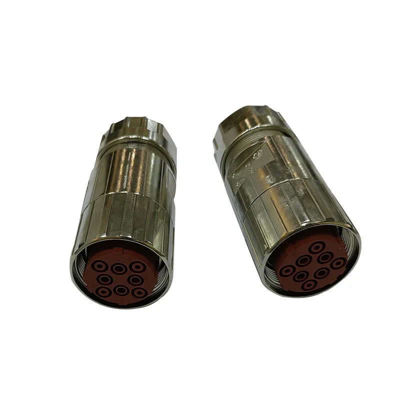 TE Aviation Plug M40 Power Connector 940 Female Head 6-core 8-core 9-core Servo Motor