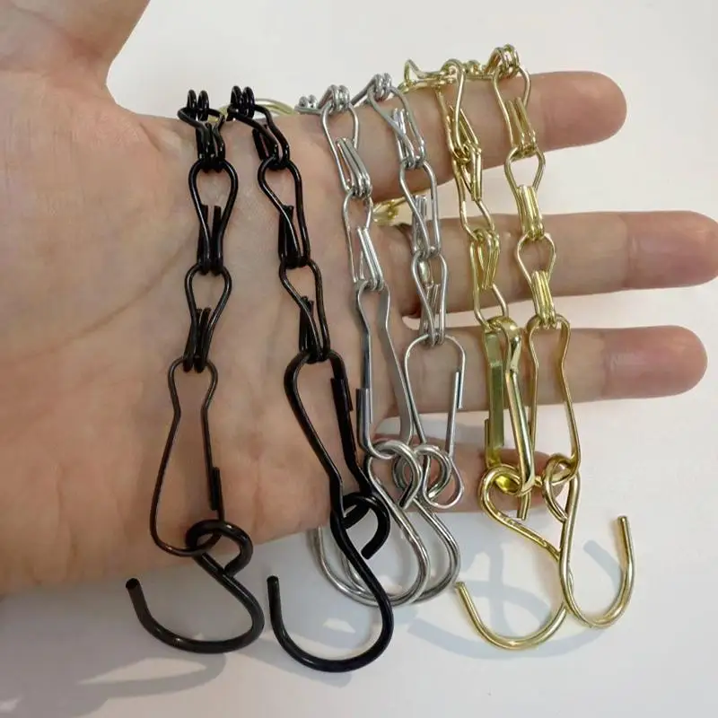 (.) Hanging Chains For Flower Pot Basket Bird Feeders Planters Lanterns Ornaments Plant Hangers