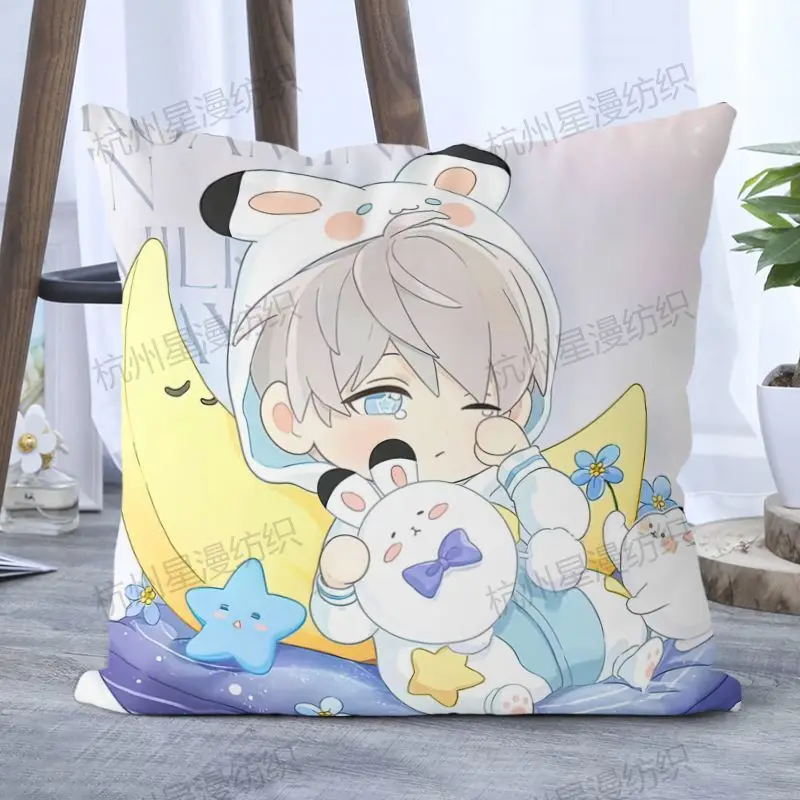 Chinees Spel Liefde En Deepspace Li Shen Shen Xing Hui Qi Yu Rafayel Zayne Xavier 45X45Cm Decoratieve Kussens Cover Cusion Covers