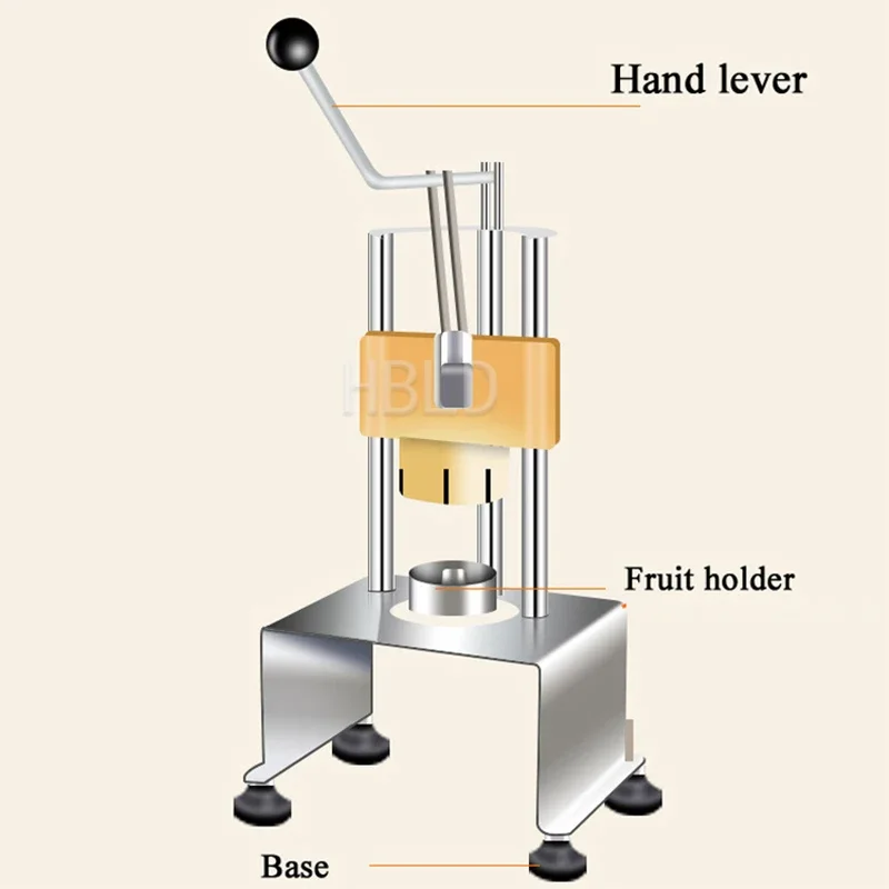 Commercial Manual Pineapple Corer Slicer Machine Hand‑Operated Peeler for Fruit Shop Supermarket Use