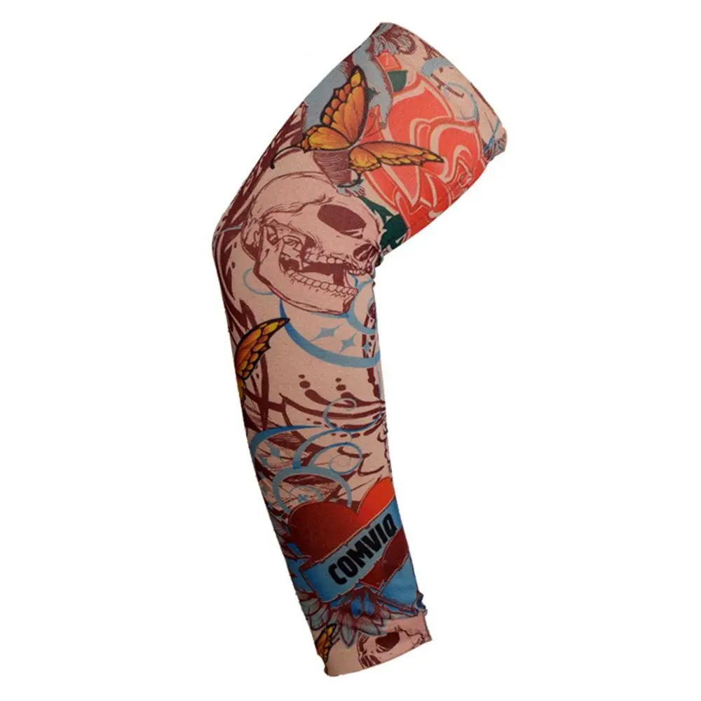

Running Sportswear Outdoor Sport Summer Cooling UV Protection Arm Sleeves Flower Arm Sleeves Arm Cover Sun Protection