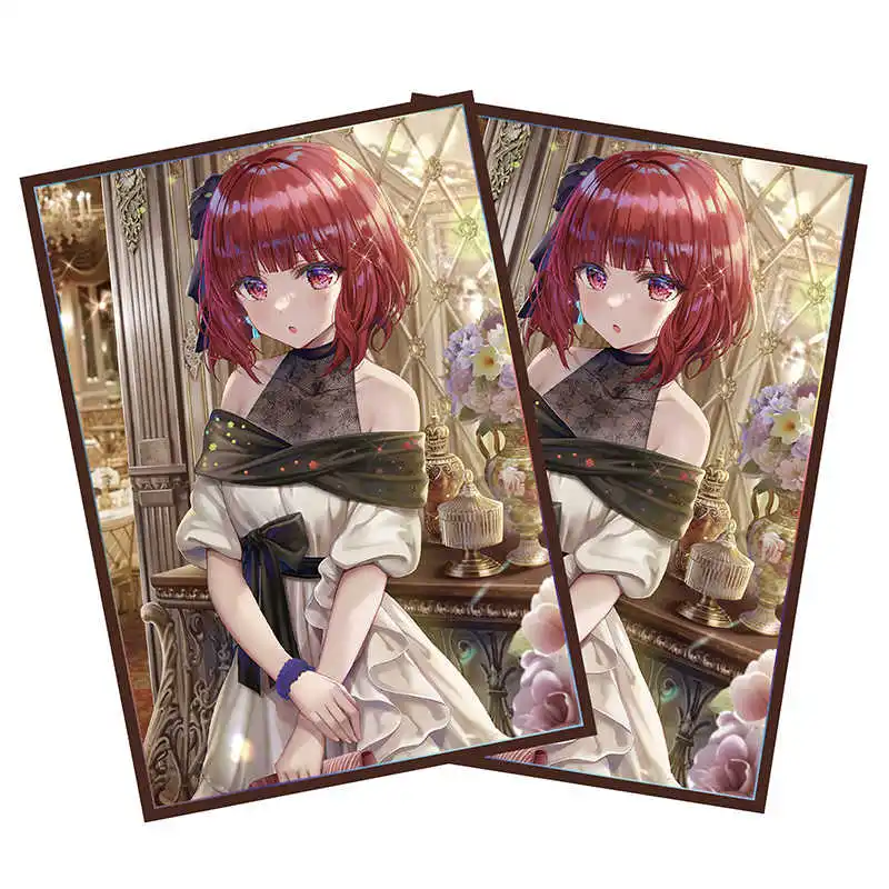 63X90Mm 50 stks/set Diy Zelf Gemaakt Oshi Geen Ko Arima Kana Kaart Mouwen Ygo Kleur Flash kaart Beschermhoes Anime Kaarten Gift