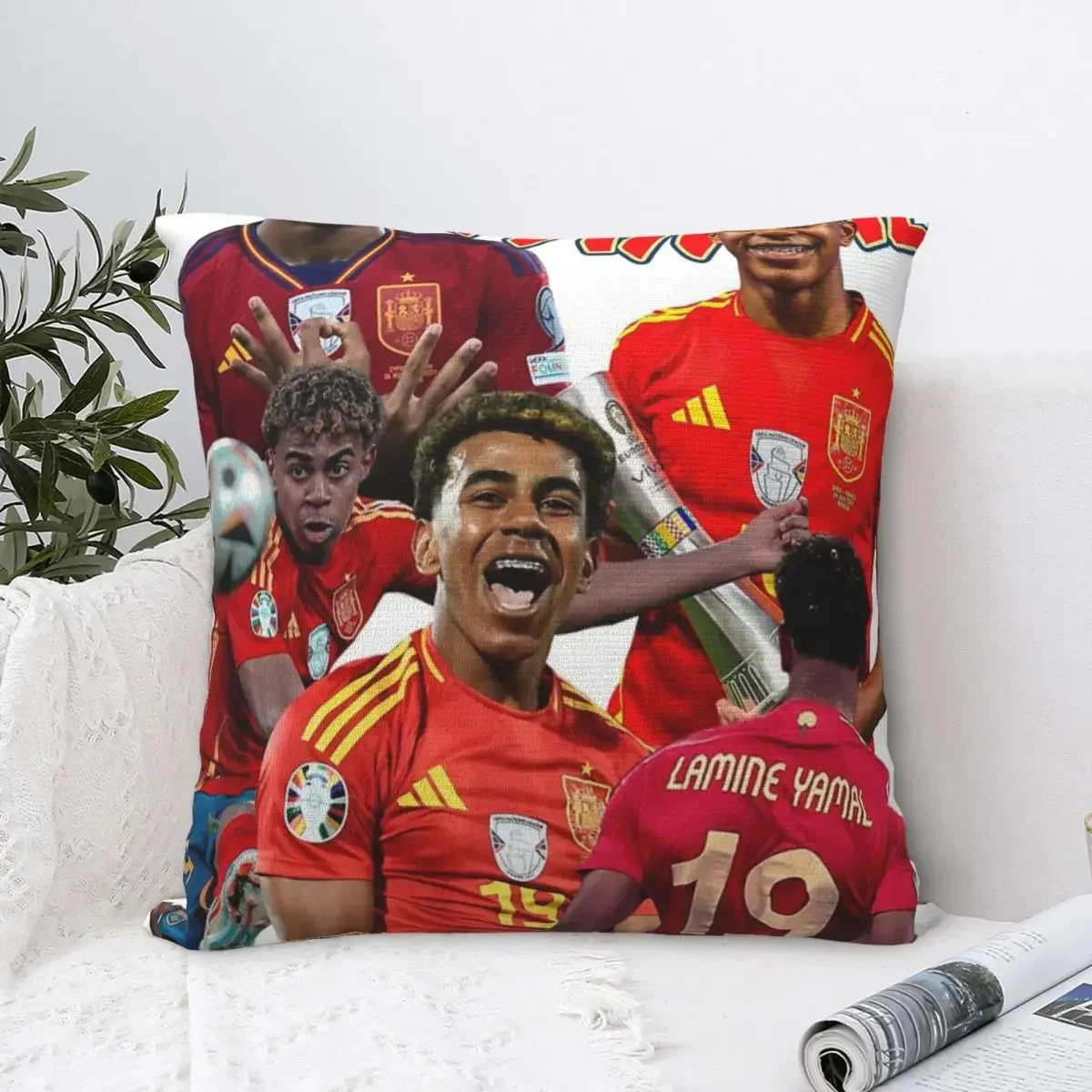 Lamine Yamal - Wonderkid Pillow Case Pillow Cover Anime Accessories For Home Decor