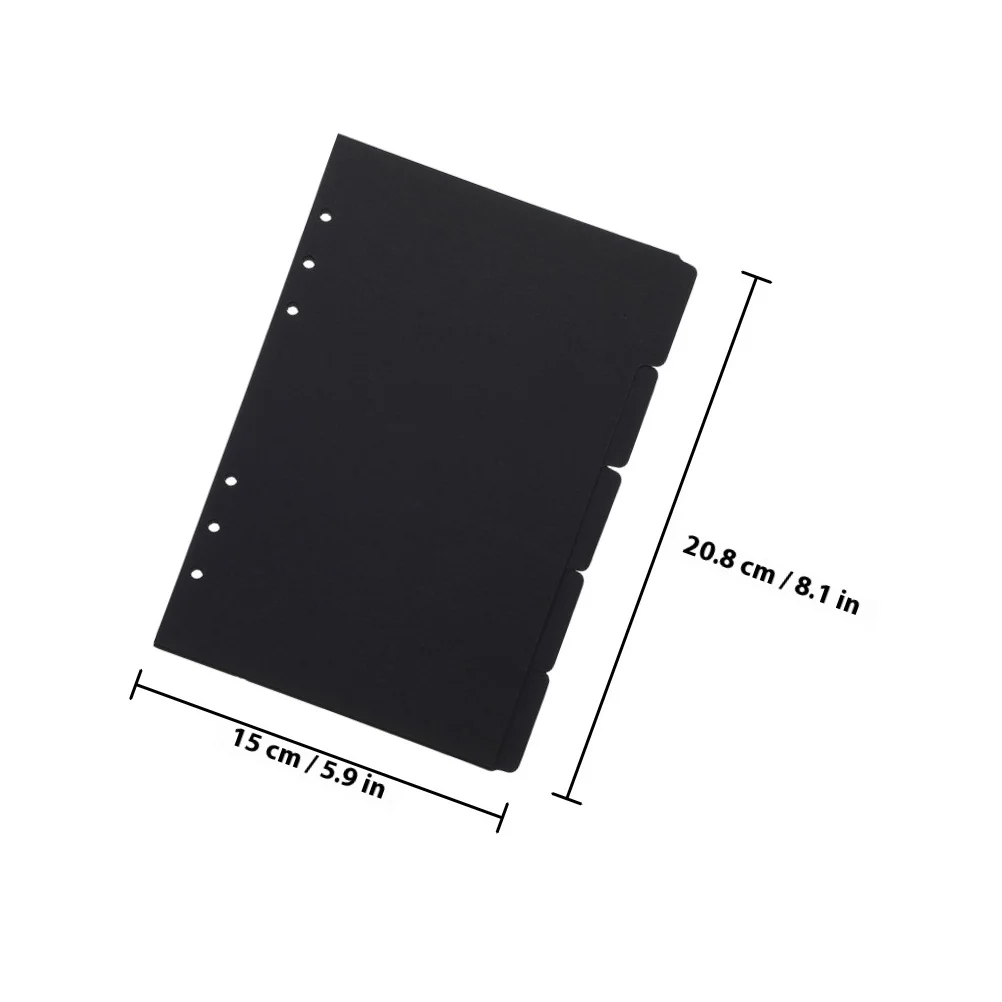 20 قطعة علامات التبويب الملونة مؤشر ورق دفتر الموثق فواصل استبدال المفكرة فواصل تصنيف علامات التبويب لكمات مقسم ل #3