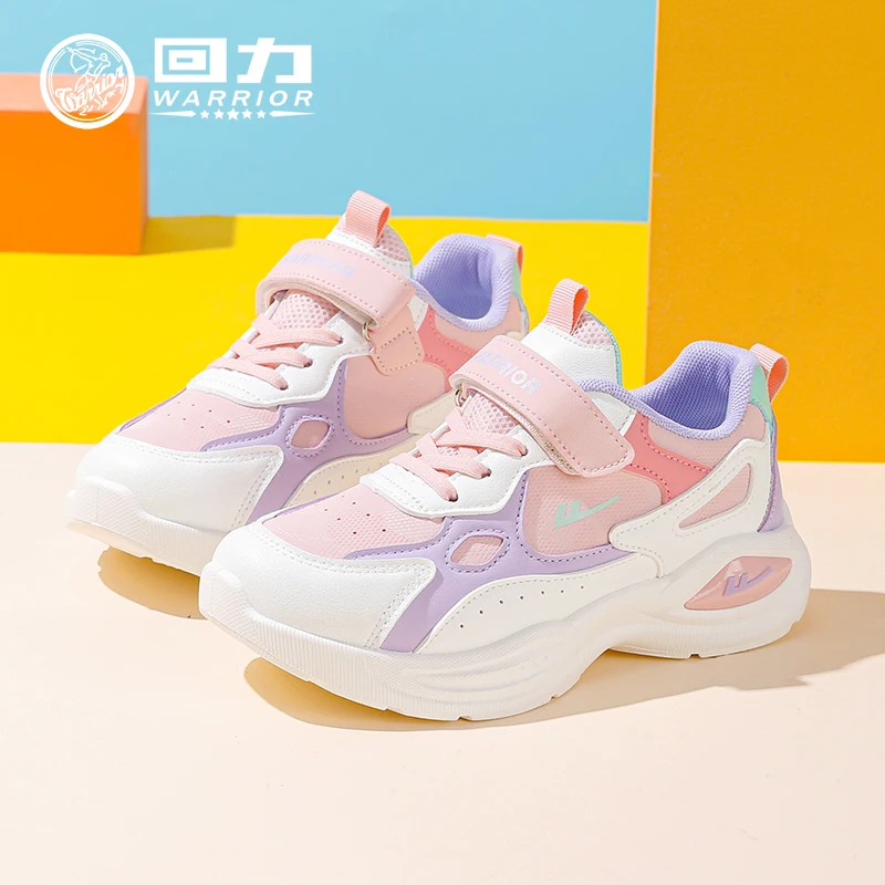 

Детская нескользящая повседневная обувь Warrior, модные детские кроссовки, новинка 2023 года, осенняя спортивная обувь для мальчиков и девочек