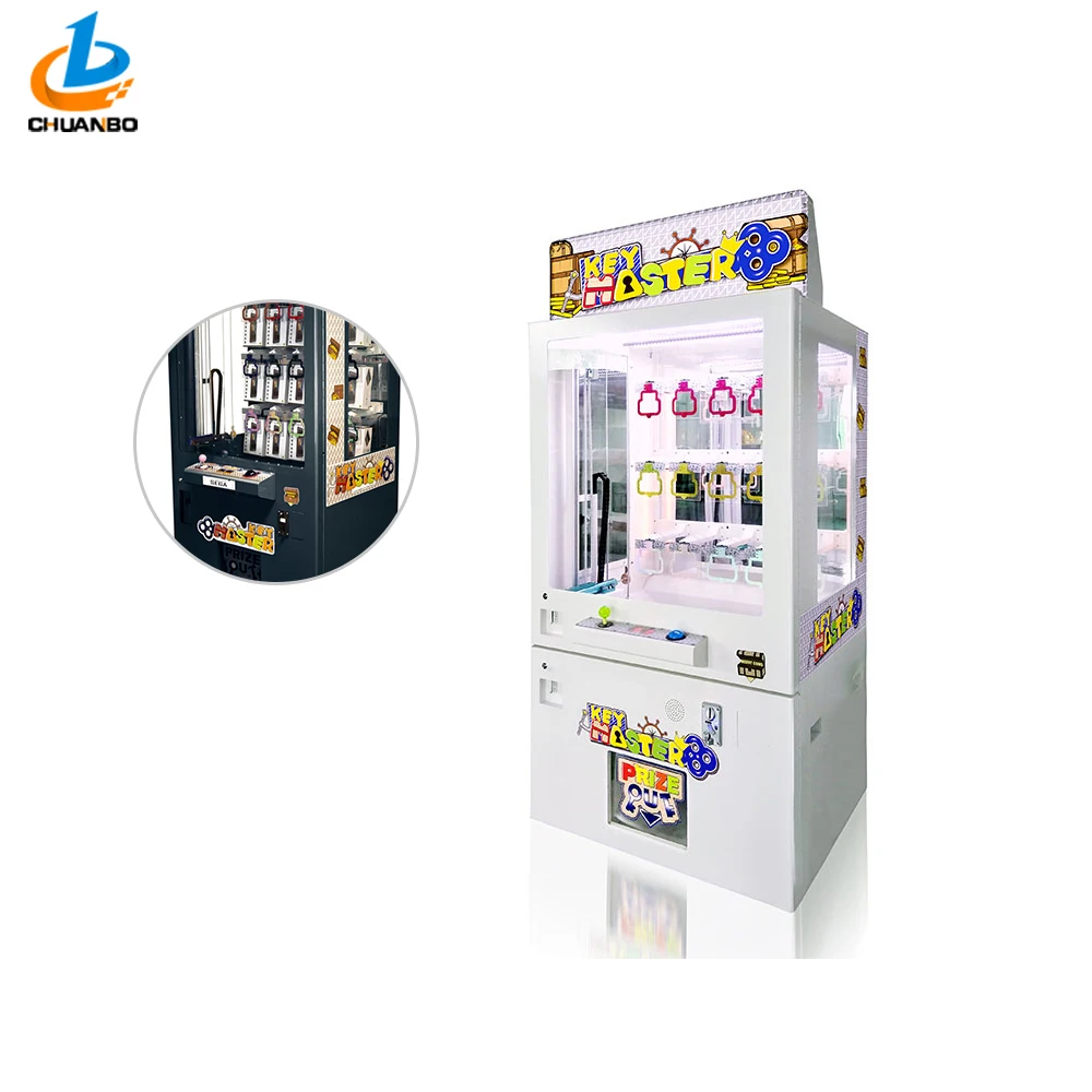Chuanbo Technology's Top-Selling Coin-Operated Claw Crane Machine 1-Year Manufactured China Factory Key Master Game Metal