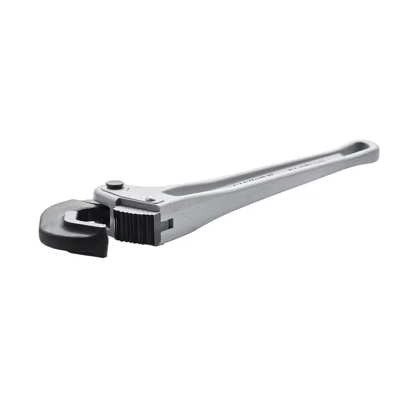 

Plumbing Gripper 14-Inch For Water Pipes Automotive Repairs Home Maintenance, Automatic Jaw Adjustment Adjustable Lever Ergonomic Handle Hangable Design Aluminum Alloy Body