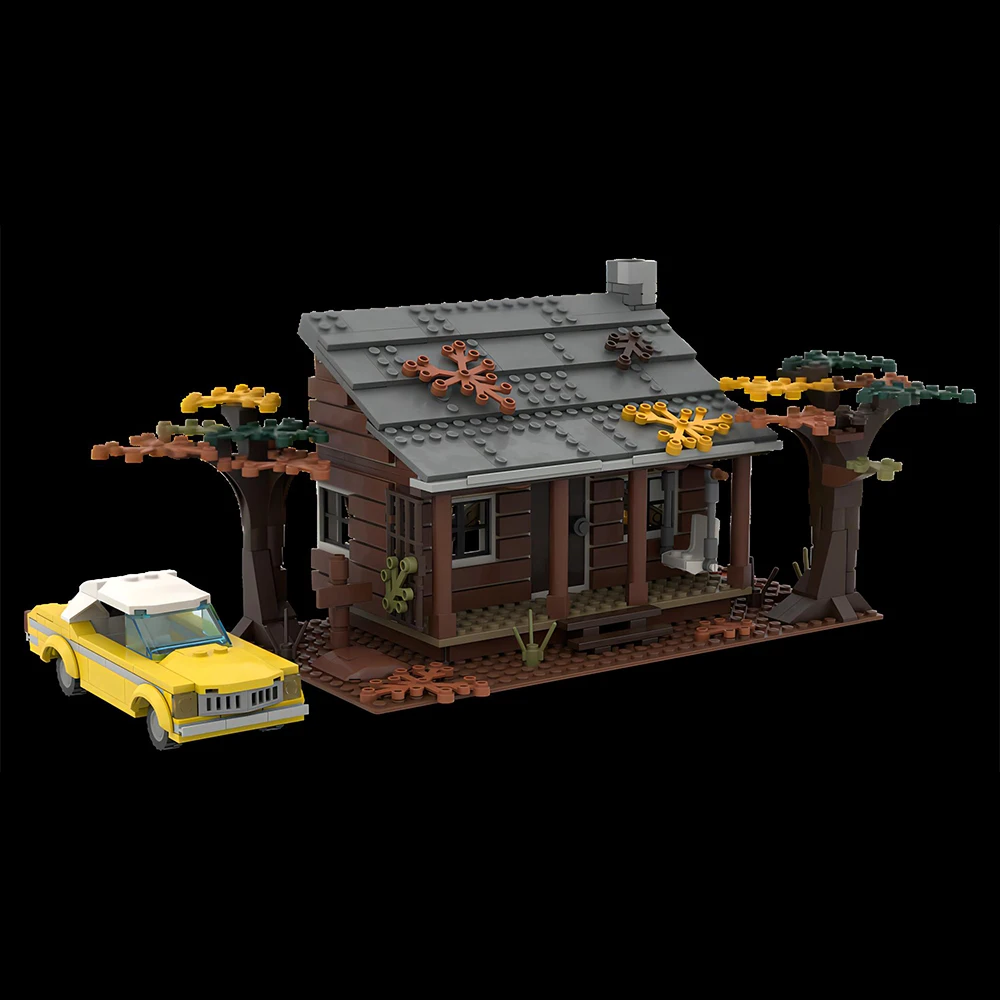 598 pz Evil Dead Knowby cabin Modular MOC Creative street view Model Building Blocks architettura fai da te assemblaggio modello giocattoli regali