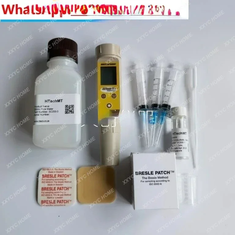 Ensemble d'instruments de détection de sel SC200, Patch de sel Bresle ISO8502-6, méthode de Test de sel Soluble dans l'eau