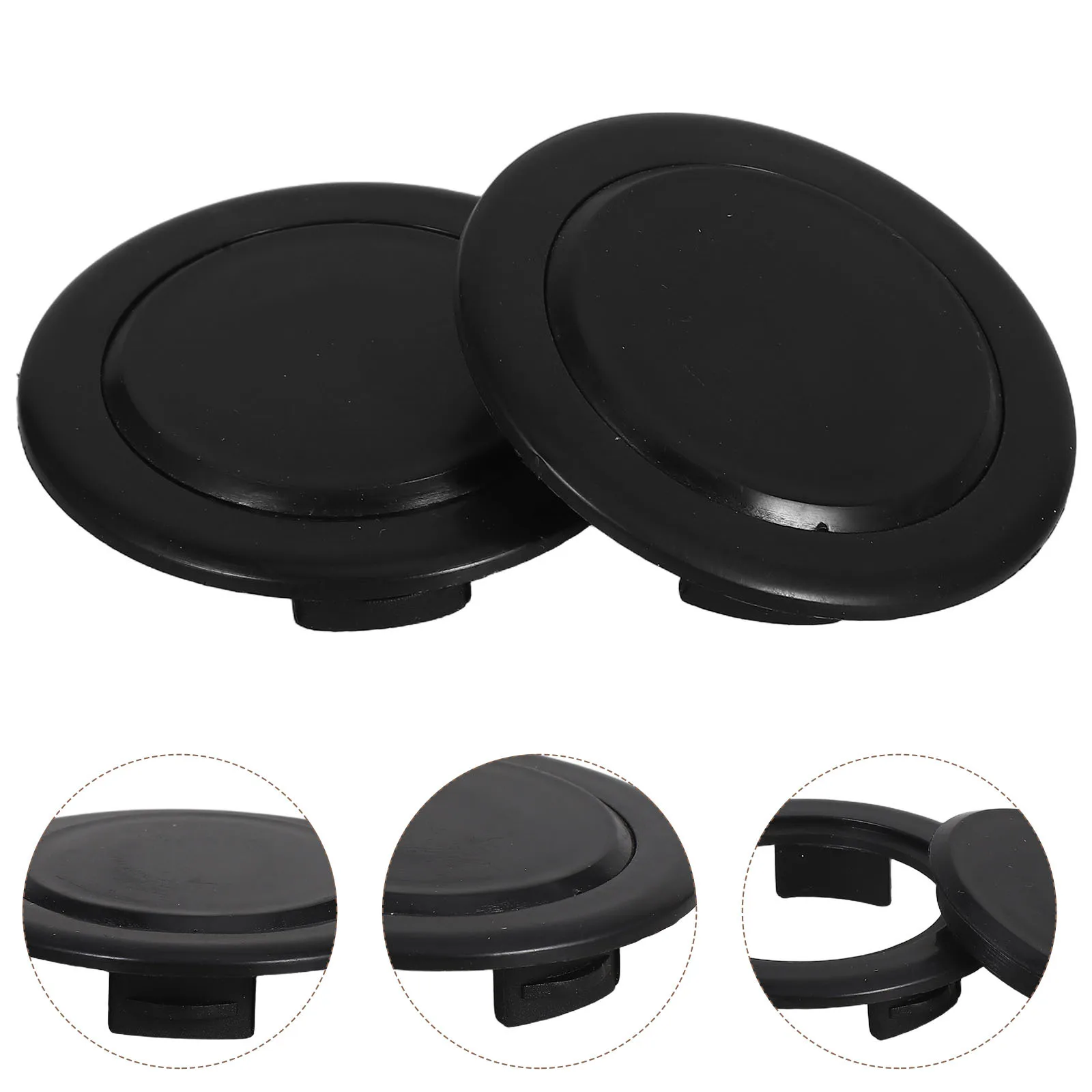 

2pcs Patio Table Umbrella Hole Plug: Garden Umbrella Ring Cap Insert For Outdoor Patio Yard Balcony Sunshade Table Cover Kit