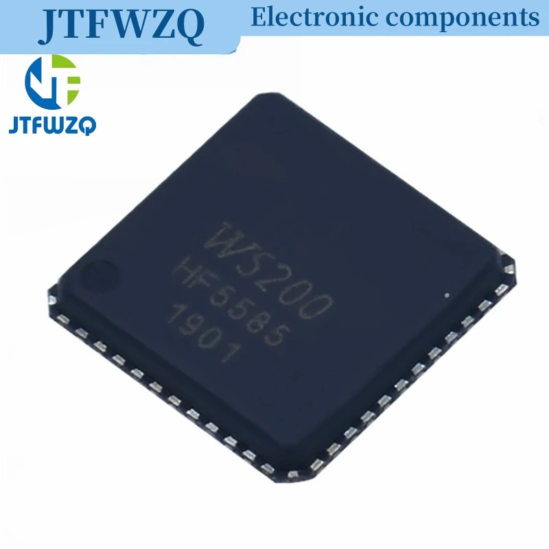 (قطعة واحدة) شرائح W5200 QFN-48 الجديدة 100%