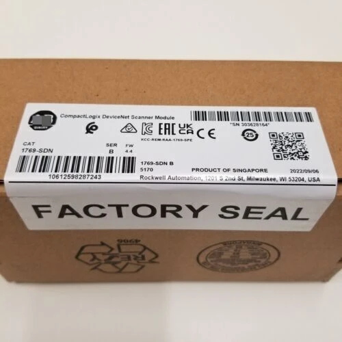 

New Factory Sealed 1769-SDN SER B CompactLogix DeviceNet Scanner Module