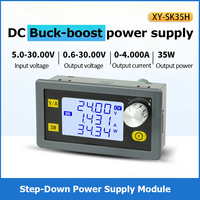 SK35H SK80H CNC DC Buck Boost Converter Adjustable Voltage Current Regulator Constant Power Step-Down Power Supply Module