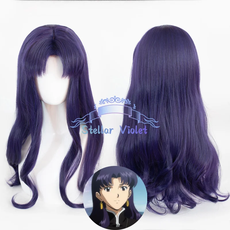 Katsuragi ميساتو شعر مستعار تأثيري مقاومة للحرارة أنيمي إيفا أيانامي ري تأثيري بيروكات صناعية Asuka Langley Soryu أنيمي شعر مستعار هالوين