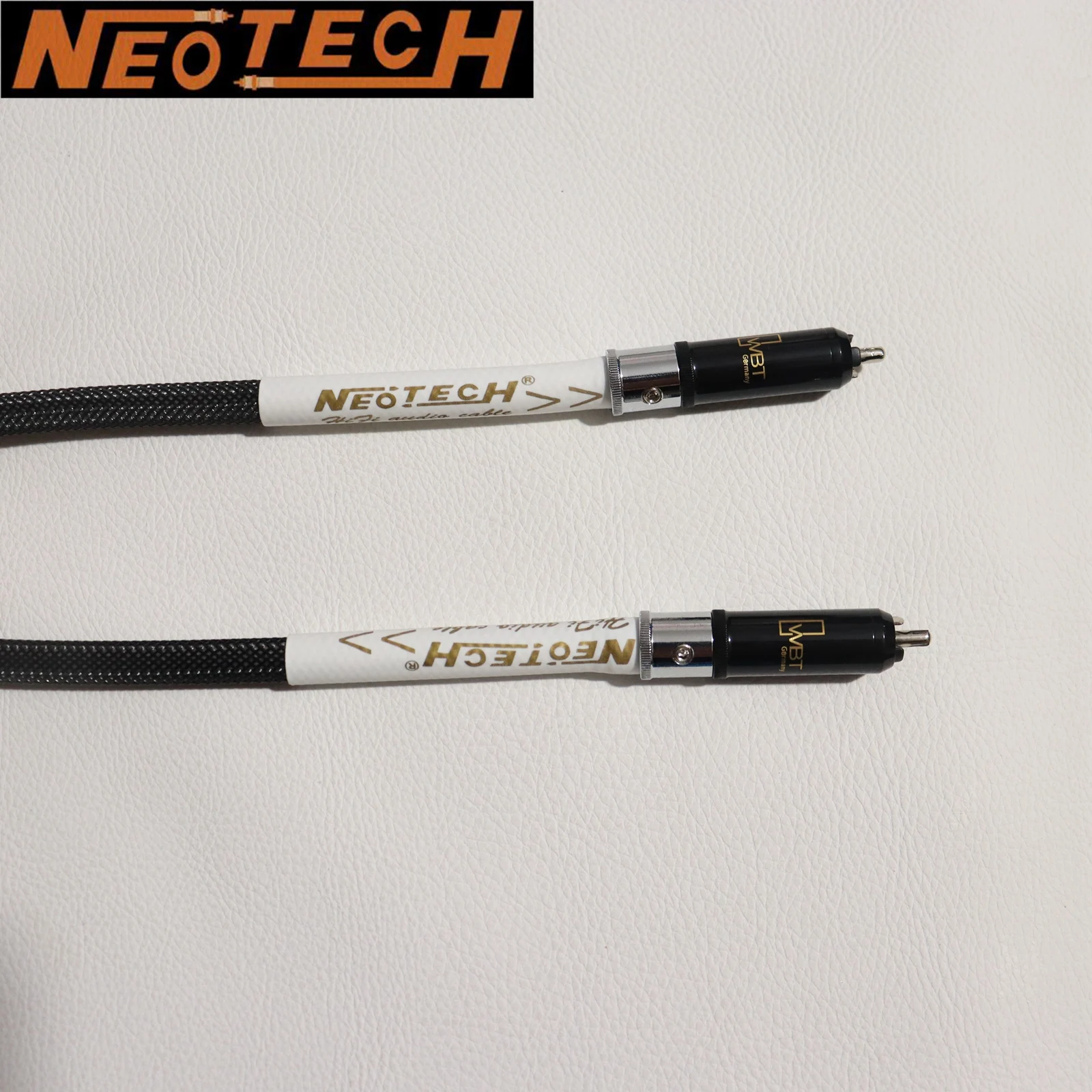 NEOTECH RCA audio Coaxial Cable OCC single crystal copper silver-plated 75ohm AES/EBU digital cable with WBT 0152ag RCA plug